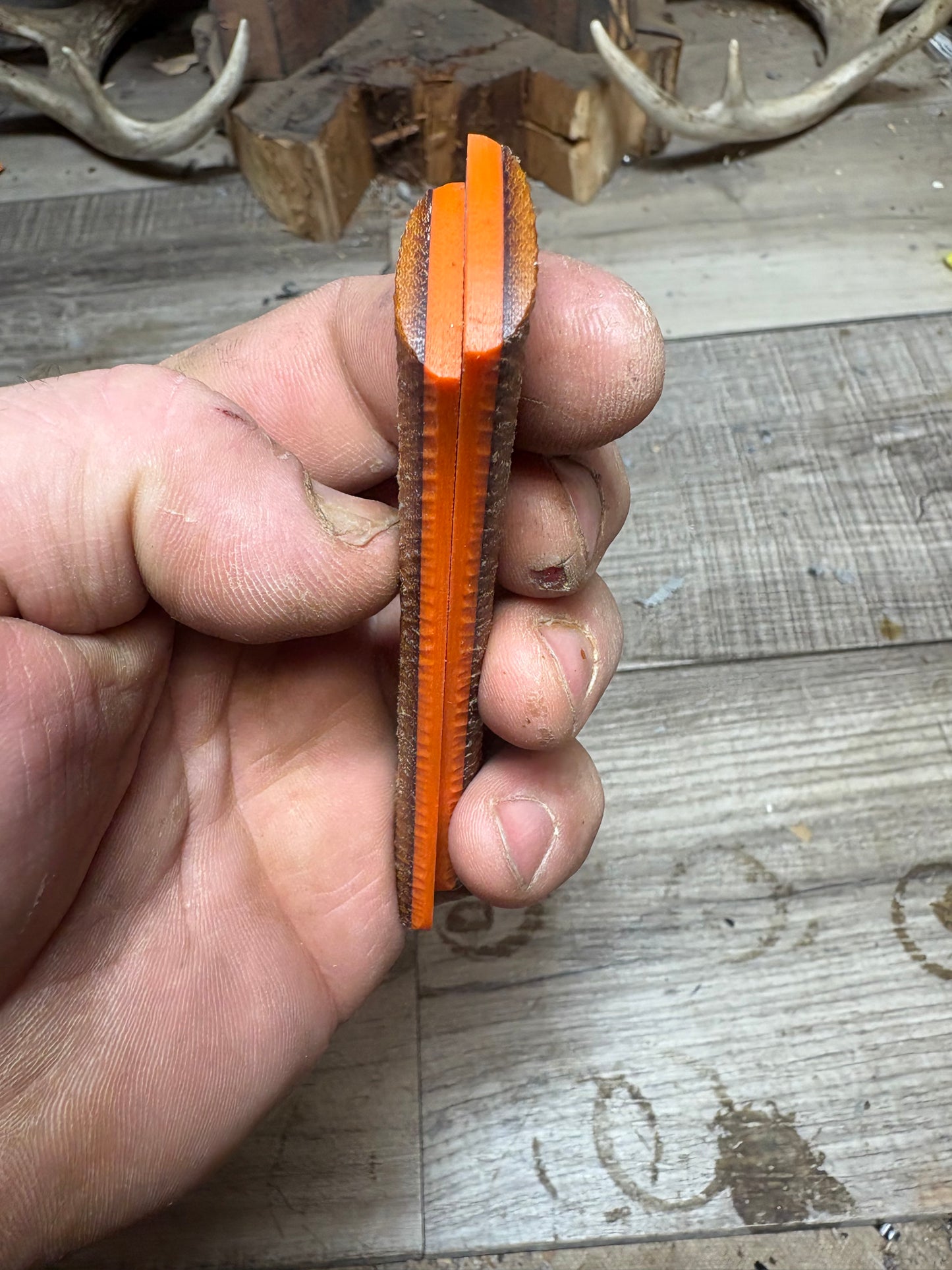 KA-BAR: Jarosz Globetrotter -Micarta Handles (Knife NOT Included)