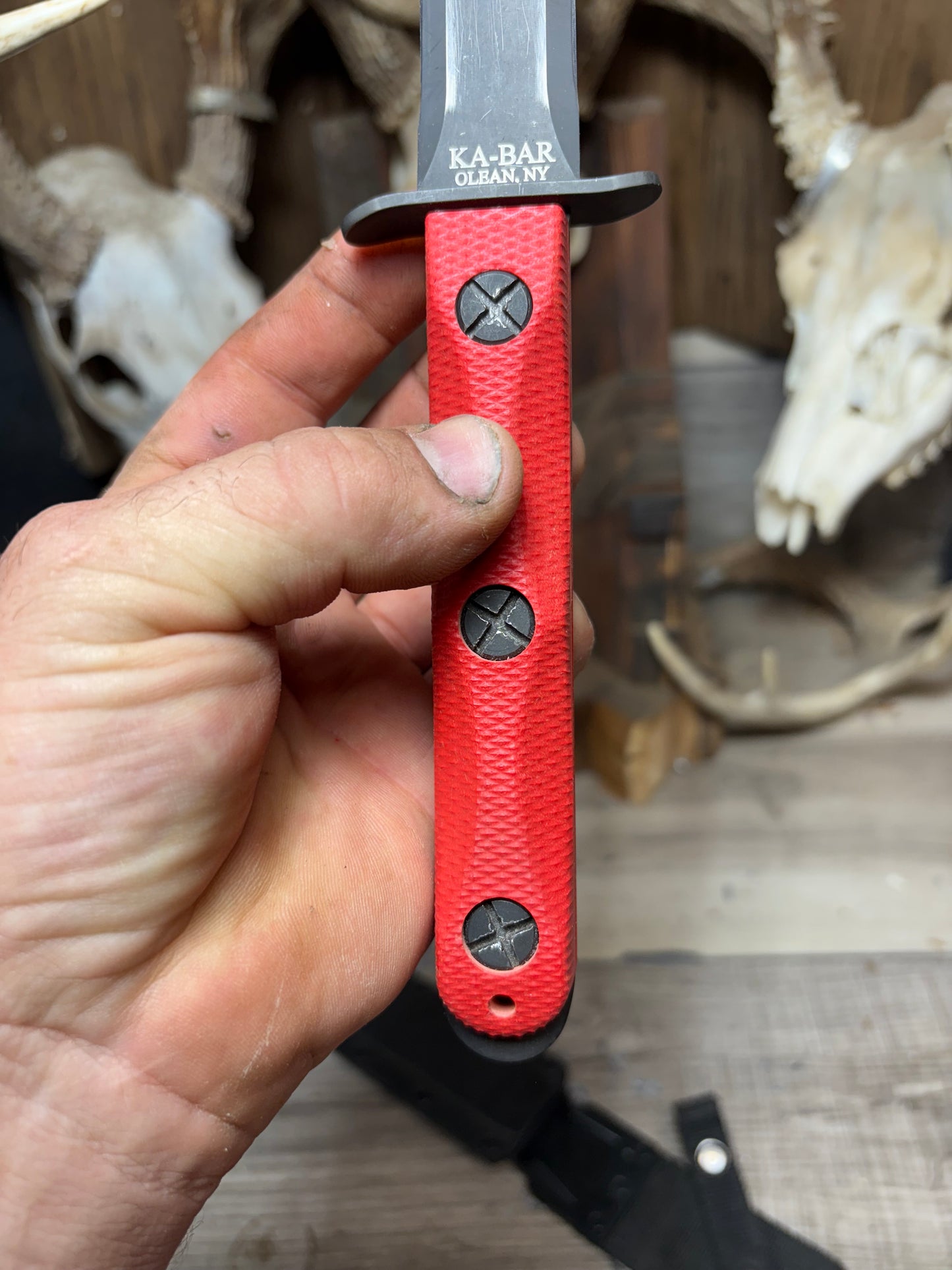 KA-BAR EK-44 EK Commando 4 & 5 G10 Handles