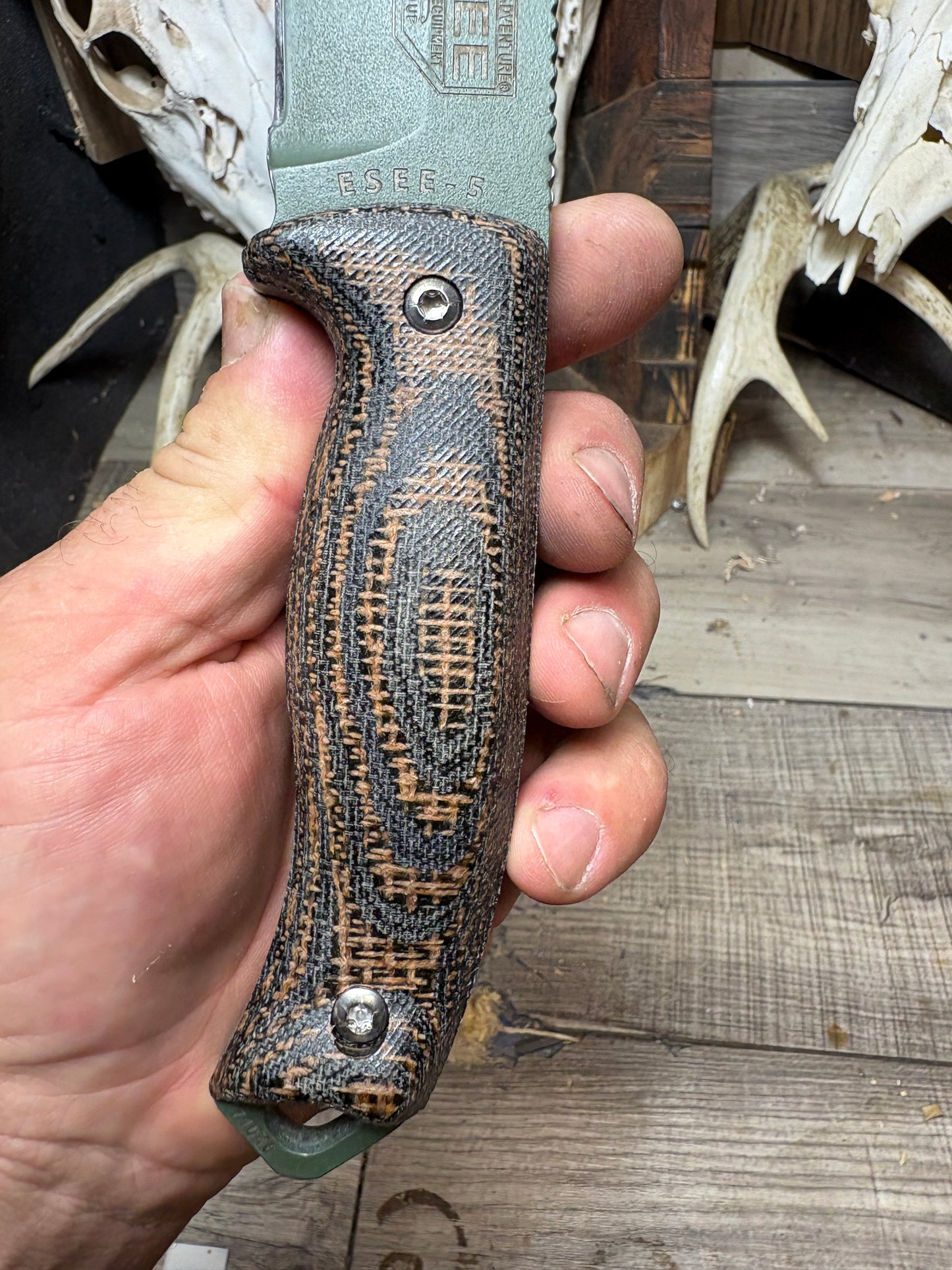 Esee 5 & 6, RAT5-7 & AK5,6,8 Micarta handles