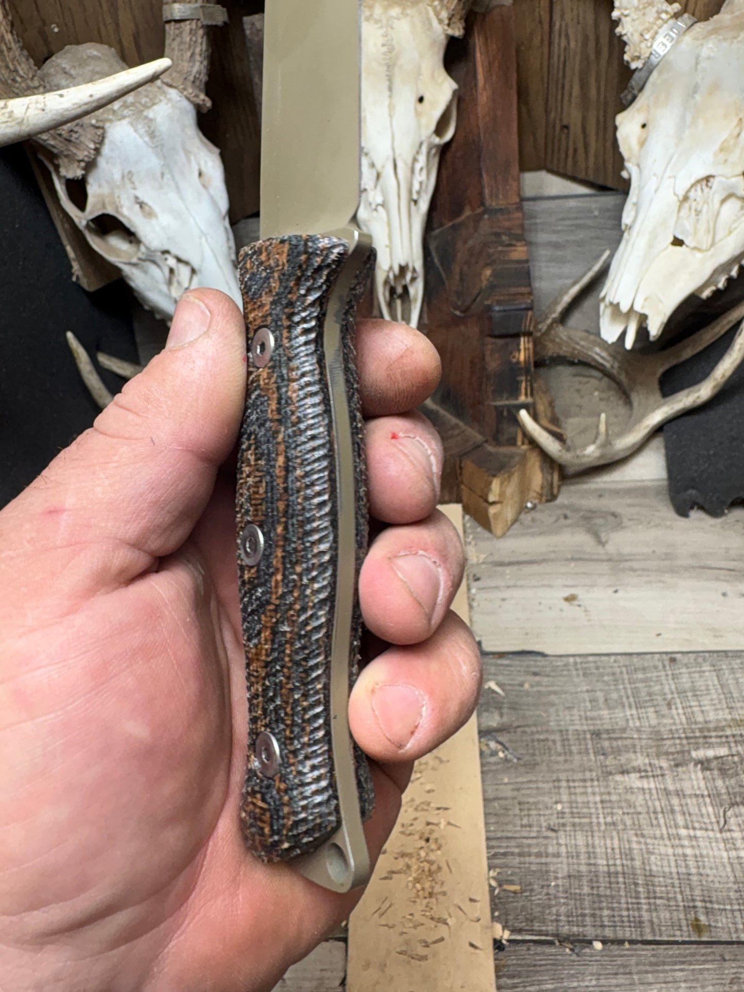 White River Knives Ursus 45 Micarta Handles