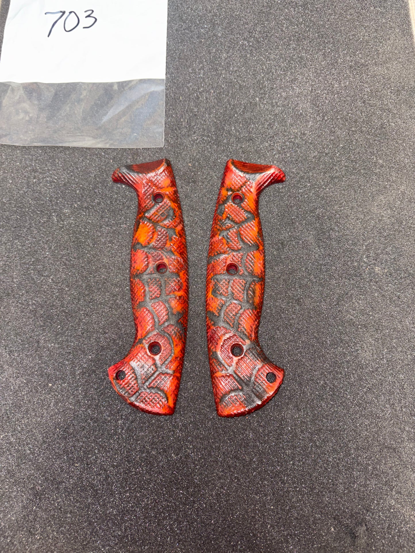 Work Tuff Gear Atayal XL, Mizeram, Black Dog, and Borneo Handles