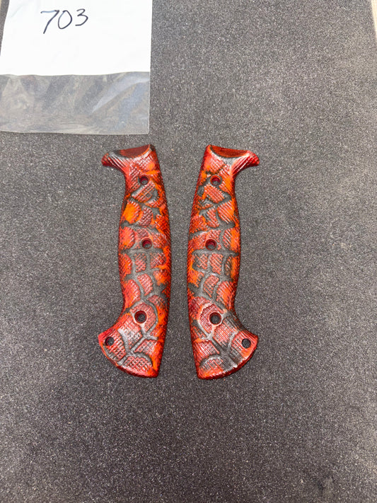 Work Tuff Gear Atayal XL, Mizeram,  Mad Dog, and Borneo Handles