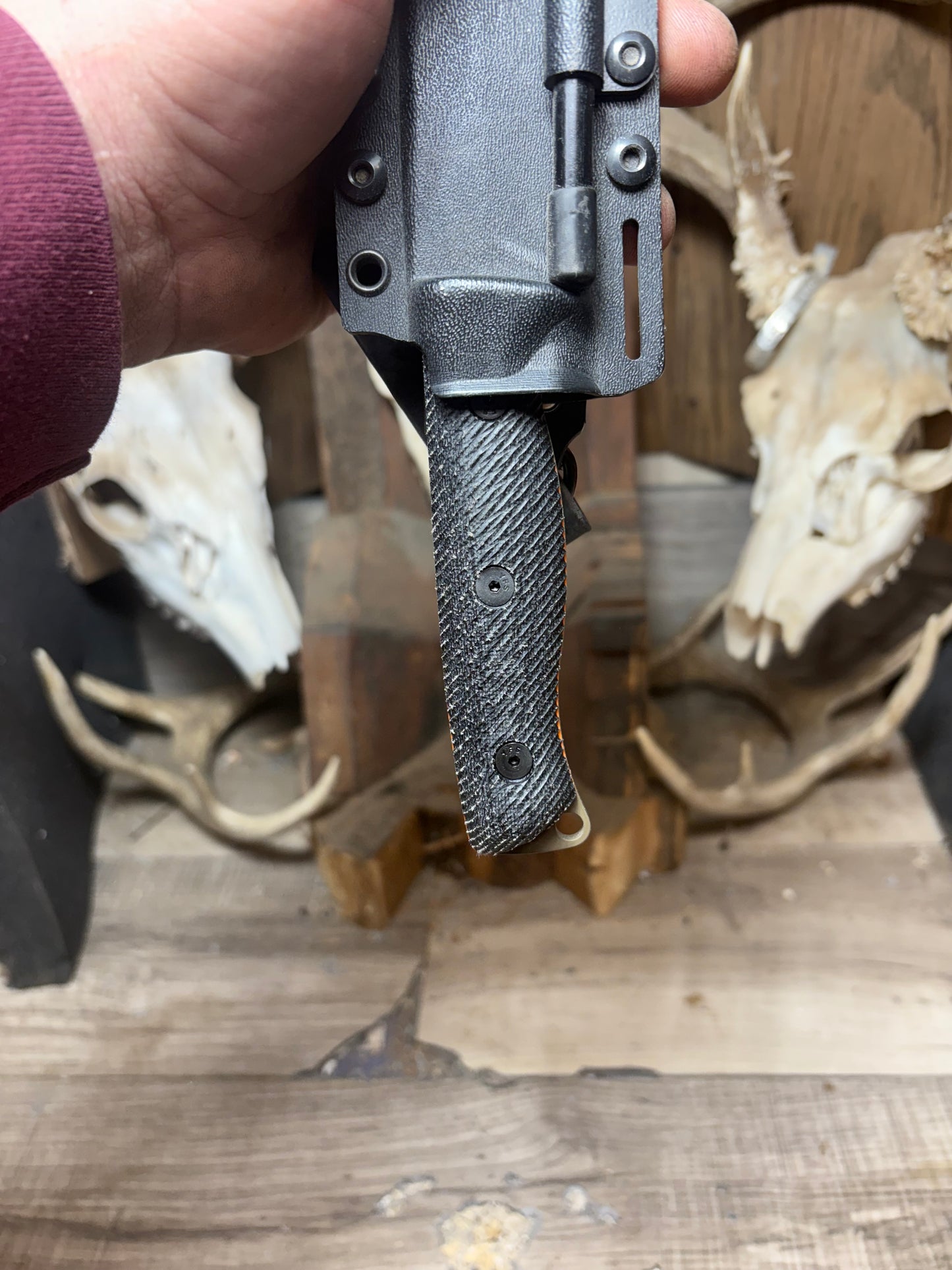 White River Knives Ursus 45 Canvas Micarta Handles