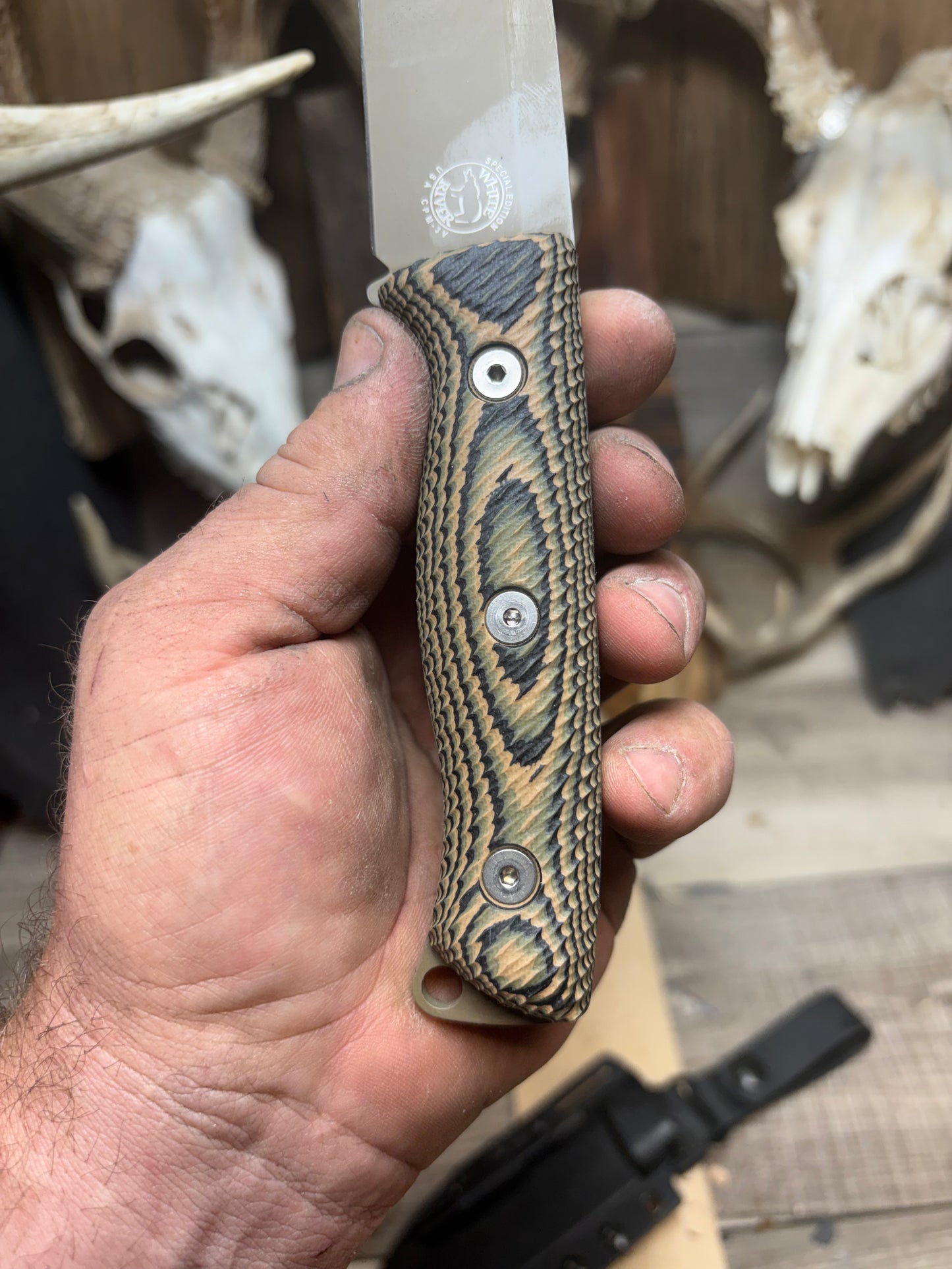 White River Knives Ursus 45 G10 Handles