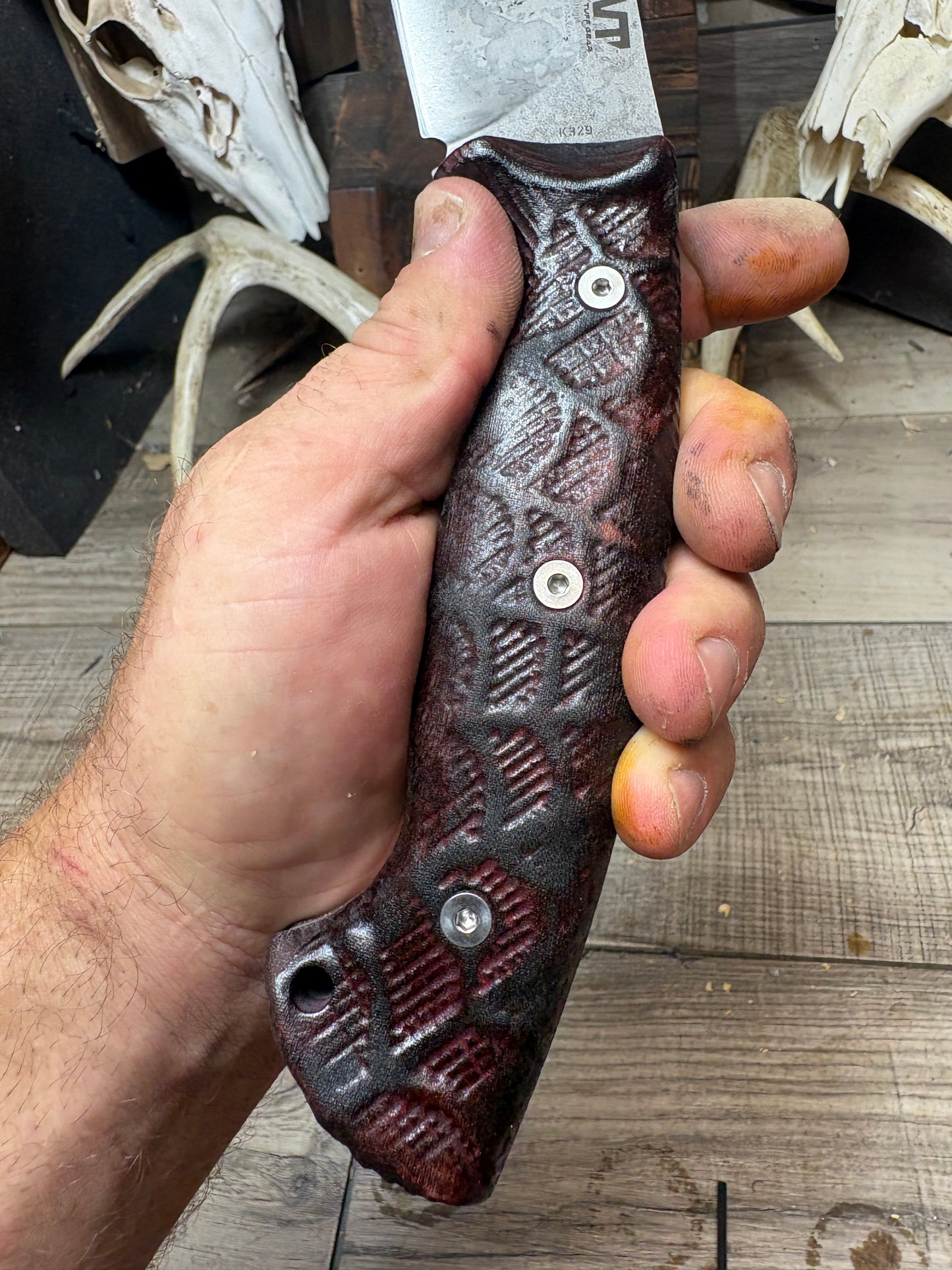 Work Tuff Gear Atayal XL, Mizeram,  Mad Dog, and Borneo Handles