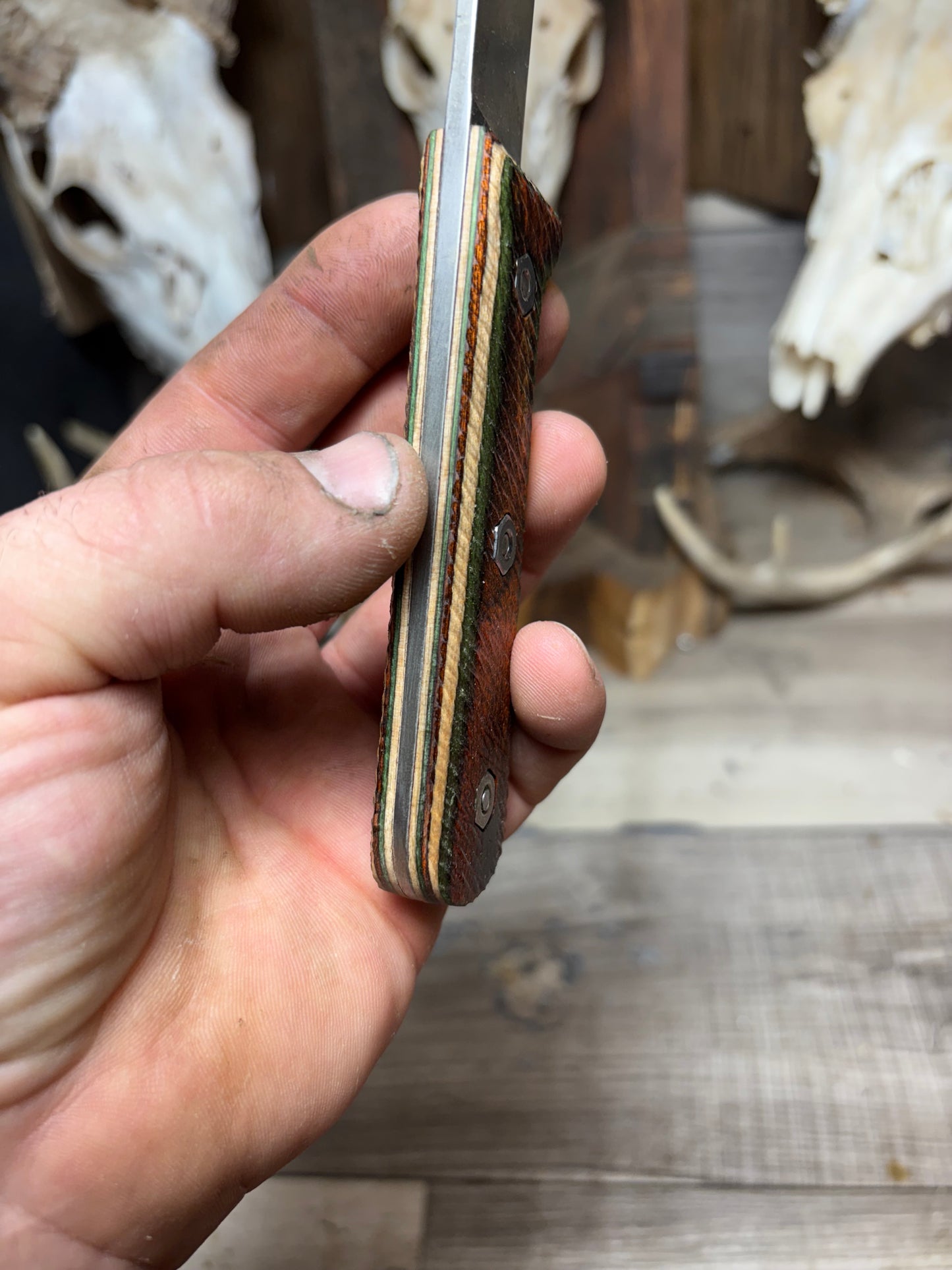 KA-BAR Becker Kephart BK62 Dymalux Handles