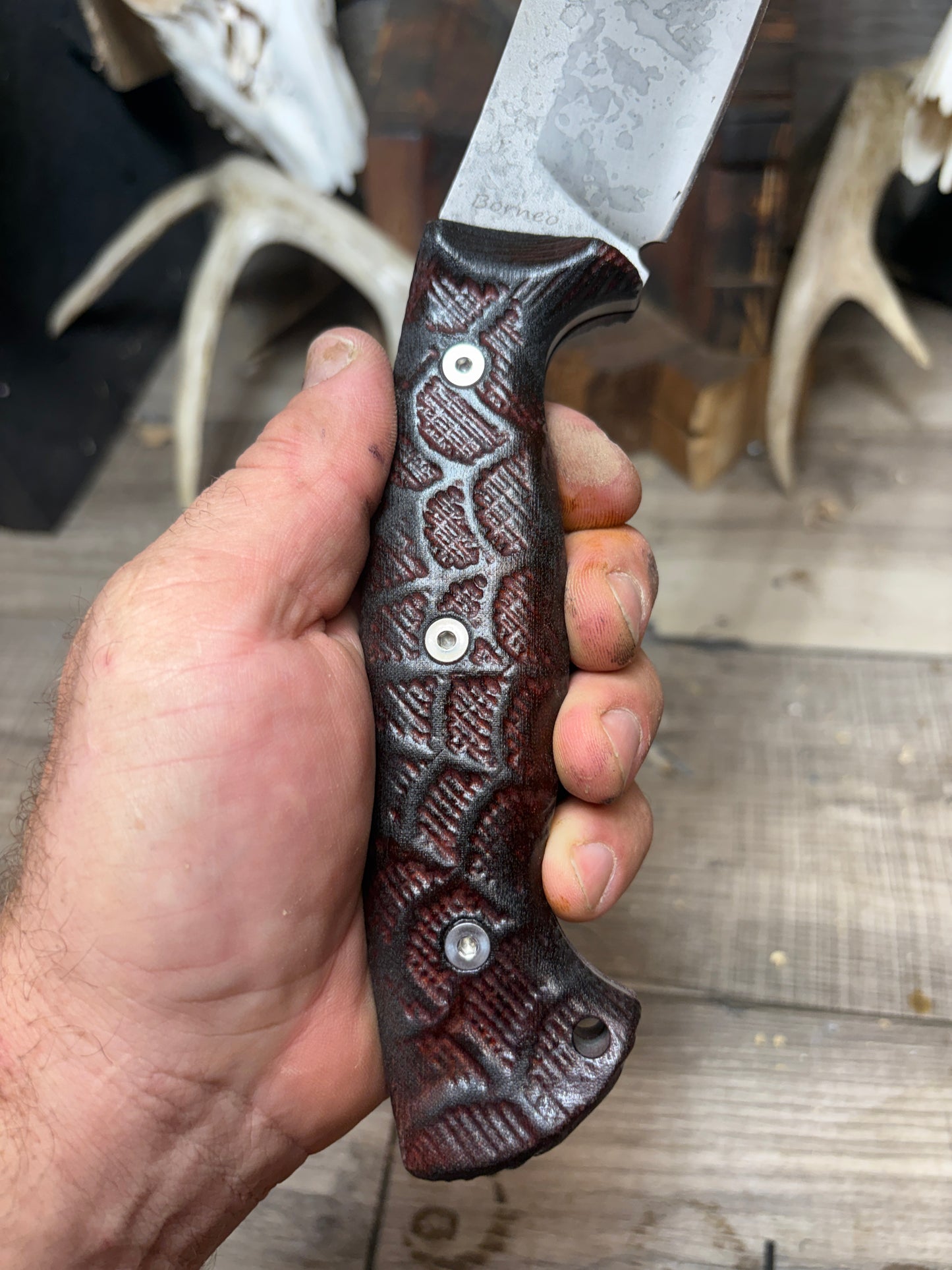 Work Tuff Gear Atayal XL, Mizeram,  Mad Dog, and Borneo Handles