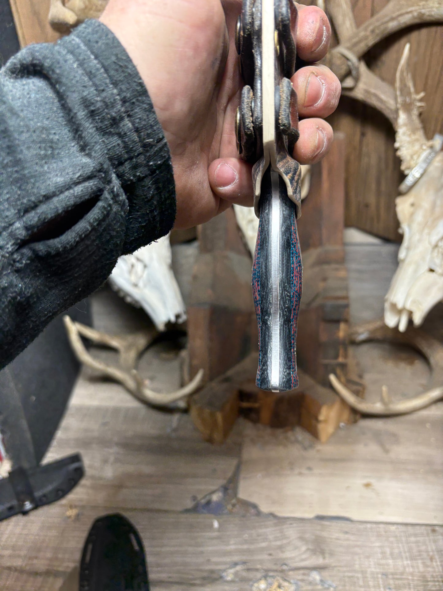 White River Knives Ursus Cub Canvas Micarta Handles