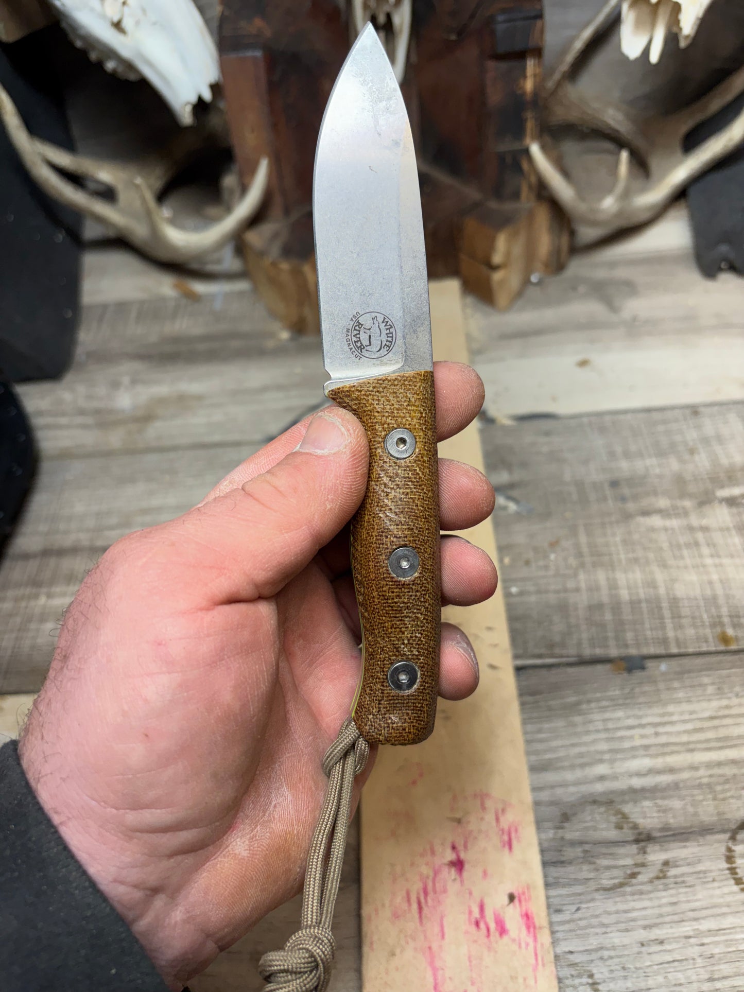 White River Ursus Cub Handles Hidden Lanyard
