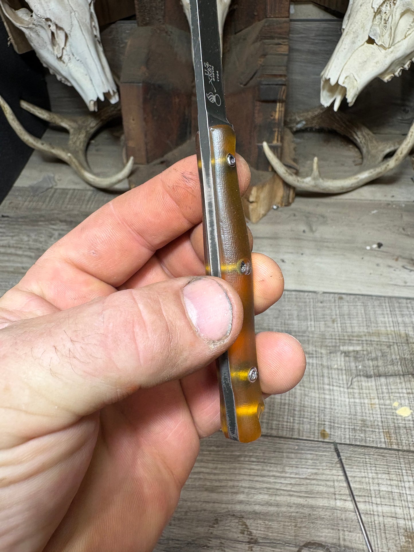 Exodus Knife & Tool Adventure Craft / Exodus 3 Ultem Micarta Handles
