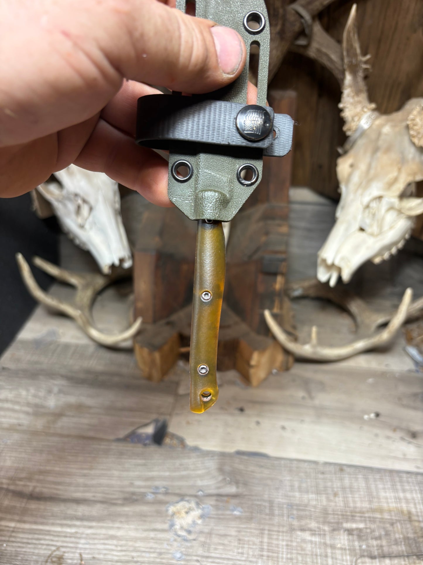 Exodus Knife & Tool Adventure Craft / Exodus 3 Ultem Micarta Handles
