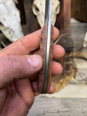 WTG Lynx Canvas Micarta Handles - Carroll’s Custom Knife Scales