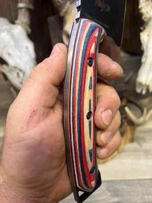 WTG C.U.M.A. King Destructo Dymalux Handles - Carroll’s Custom Knife Scales