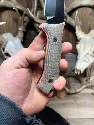Spartan Blades Harsey Kukri / Fighter / Nessmuk Canvas Micarta Handles - Carroll’s Custom Knife Scales