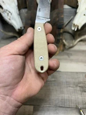 Esee Izula Extended Canvas Micarta Handles