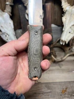 WTG Forester / Voyager Canvas Micarta Handles - Carroll’s Custom Knife Scales
