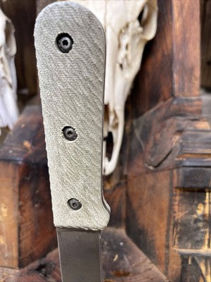 KA-BAR Becker Kephart BK62 Canvas Micarta Handles - Carroll’s Custom Knife Scales