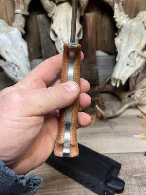 WTG Nomad Camp 9NC Canvas Micarta Handles - Carroll’s Custom Knife Scales