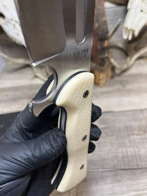 Work Tuff Gear V44X Linen Micarta Handles
