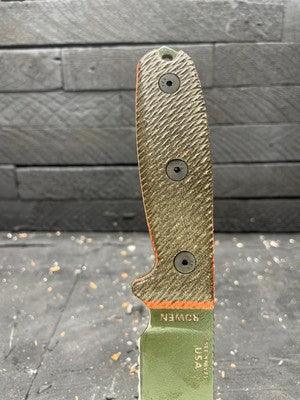 Esee 3 / Esee 4 Canvas Micarta Handles - Carroll’s Custom Knife Scales