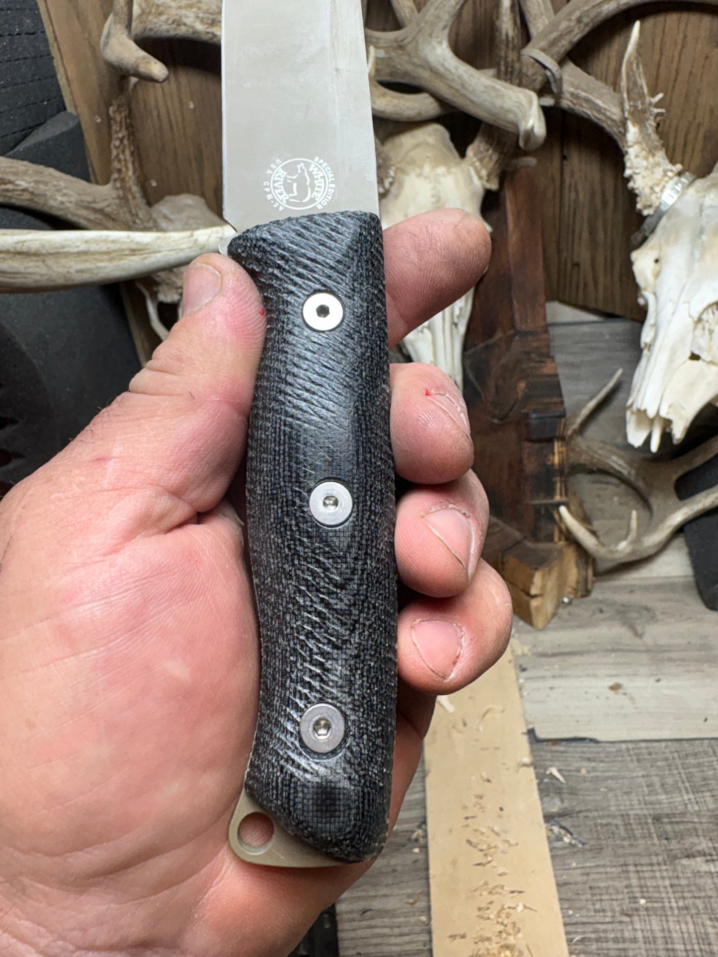 White River Knives Ursus 45 Micarta Handles