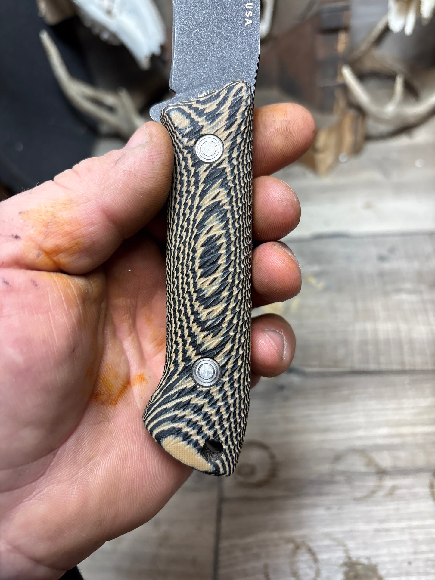 Buck Knives 104 Compadre G10 Handles
