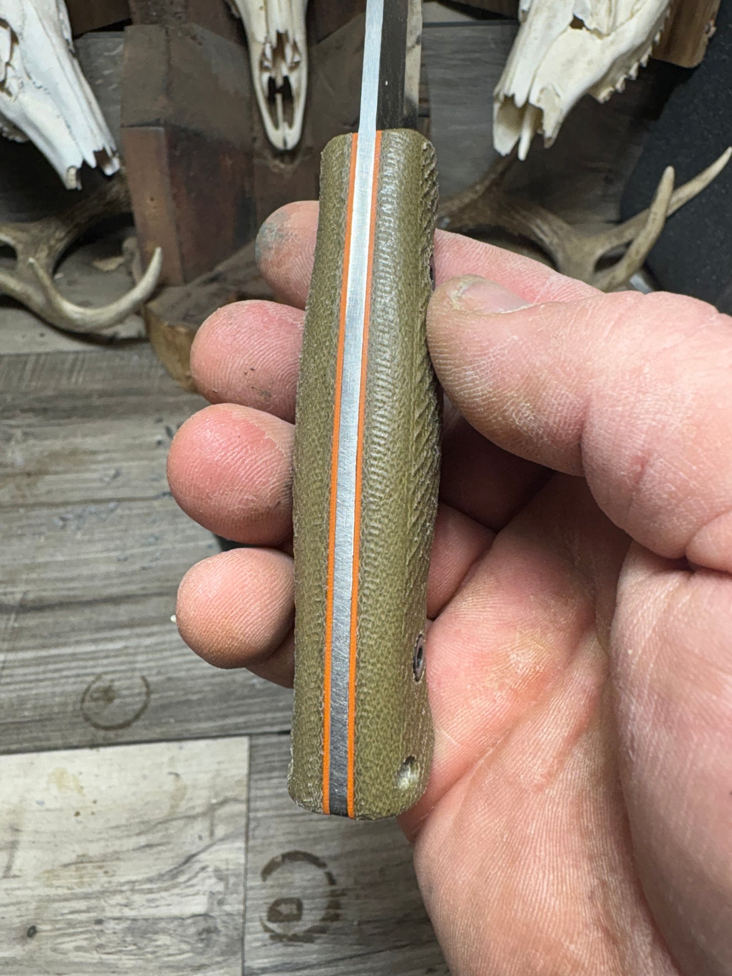 WTG Puzon EDC Canvas Micarta Handles