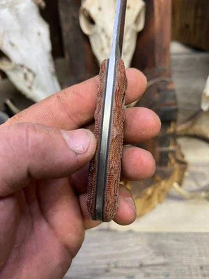 WTG Lynx Canvas Micarta Handles - Carroll’s Custom Knife Scales