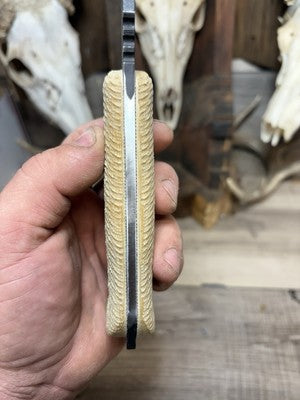 KA-BAR Becker BK2, BK9, Etc. Canvas Micarta Handles - Carroll’s Custom Knife Scales