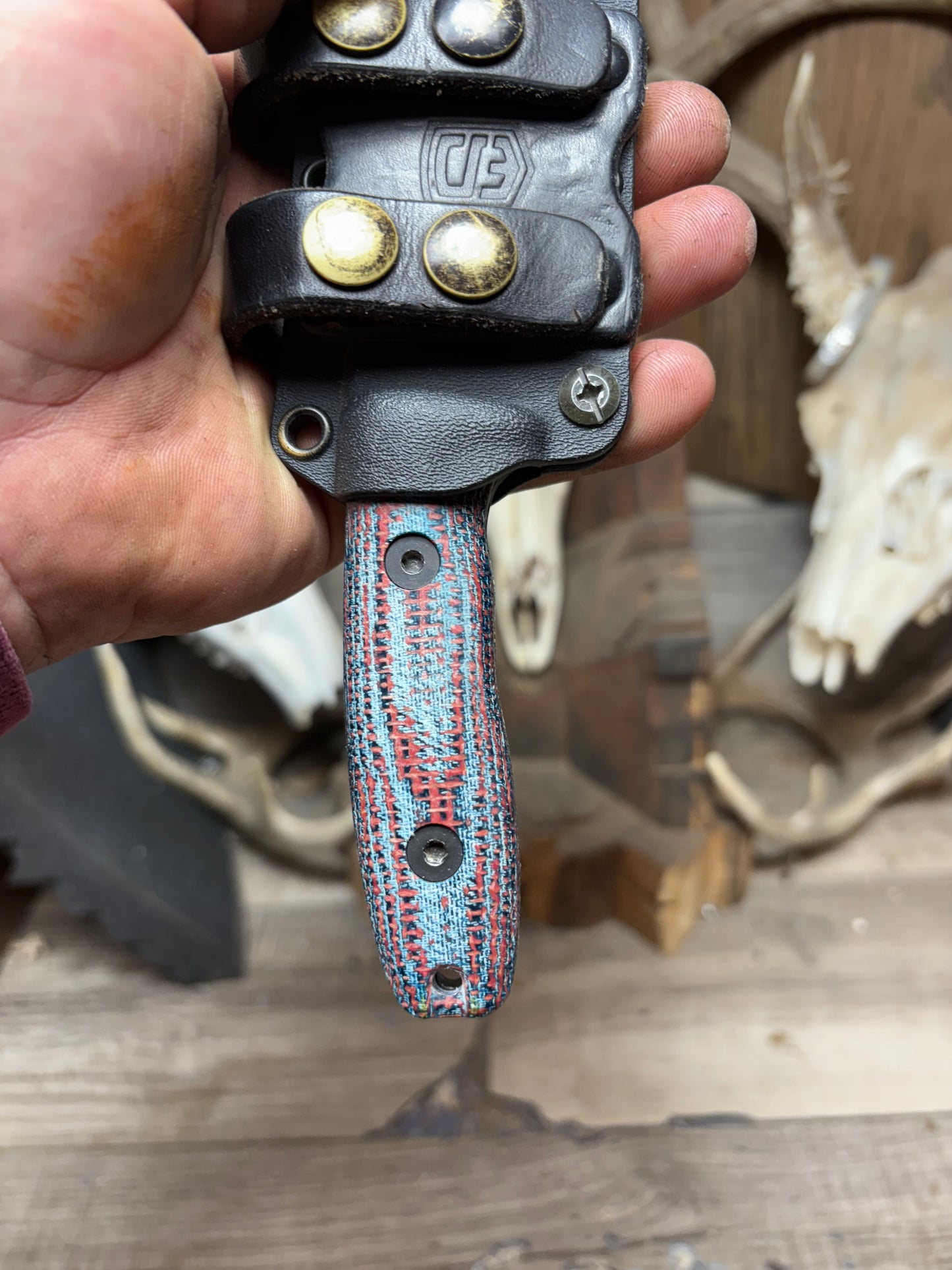 Reiff Knives Circadian Micarta Handles