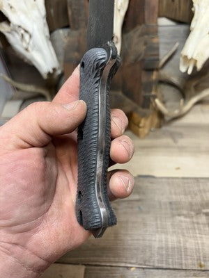KA-BAR Becker BK2, BK9, Etc. Canvas Micarta Handles - Carroll’s Custom Knife Scales
