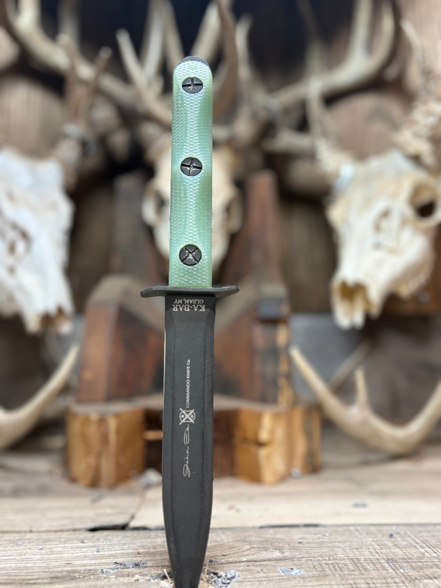 KA-BAR EK-44 EK Commando 4 & 5 G10 Handles