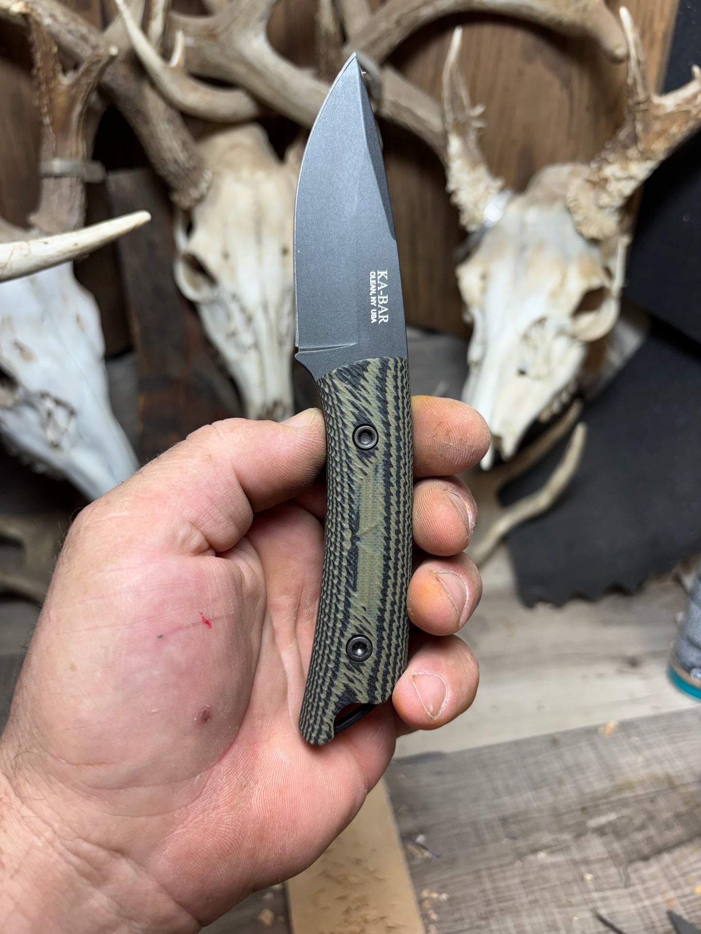 KA-BAR: Jarosz Globetrotter -G10 Handles (Knife NOT Included)
