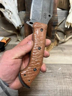 WTG Ares Canvas Micarta Handles