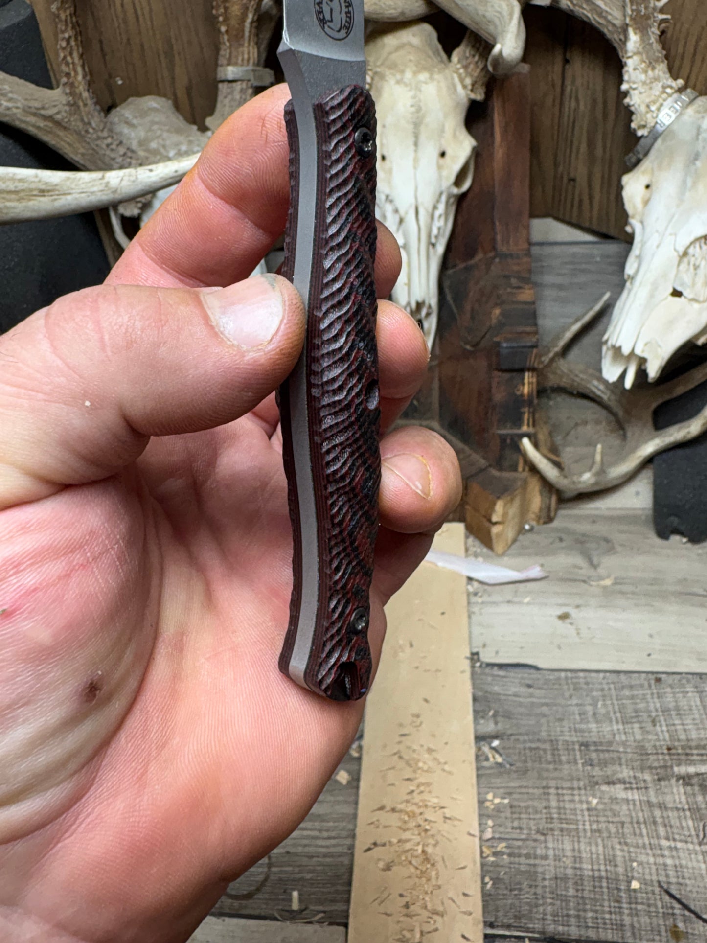XK&T Jackalope/ White River Knife Exodus 4- G10 Handles (Knife NOT Included)