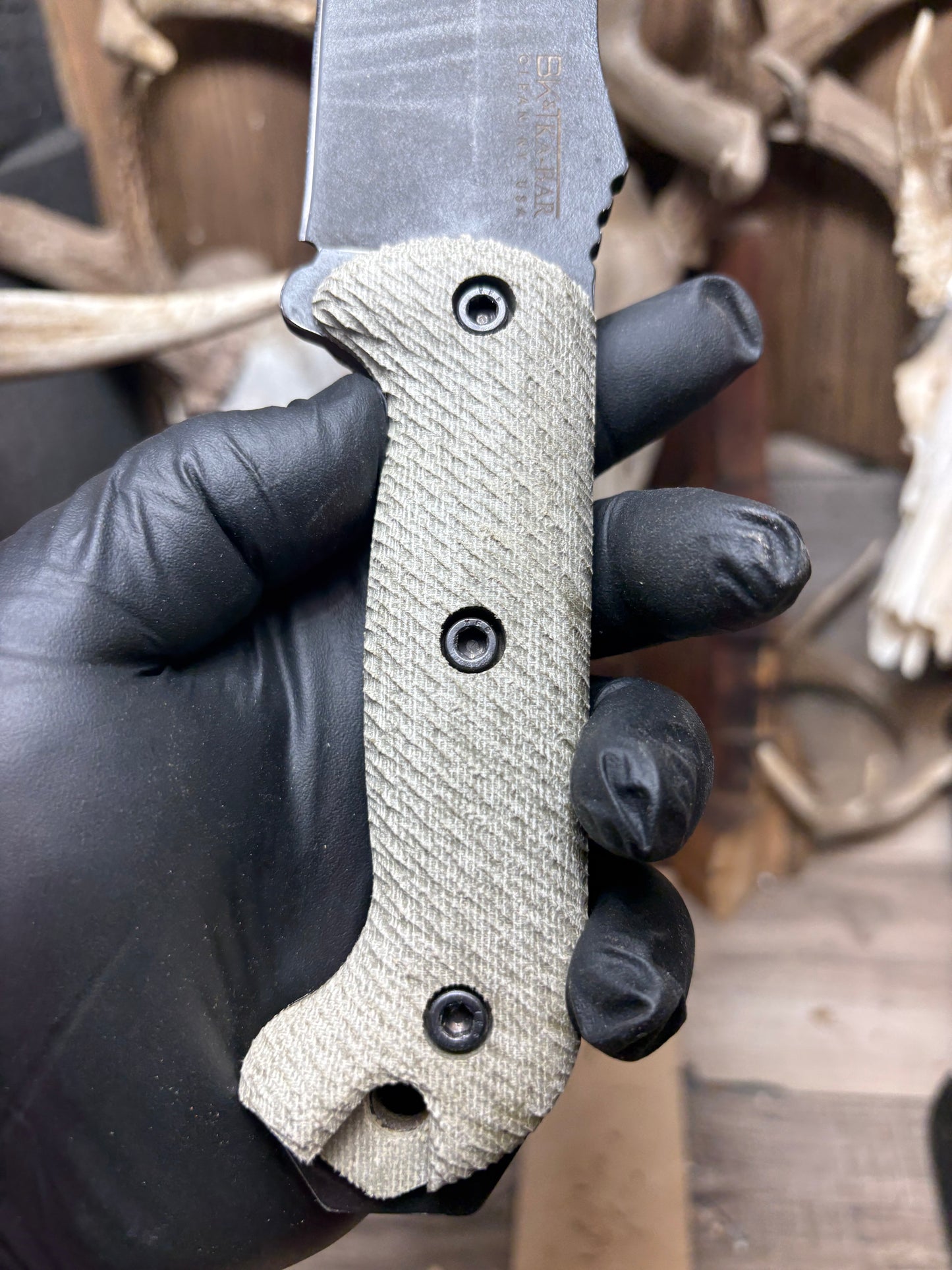 KA-BAR Becker BK2, BK9, Etc. Micarta Handles