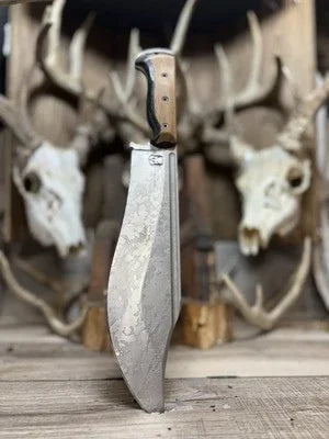 WTG Hellion Burlap Micarta And Lati Handles