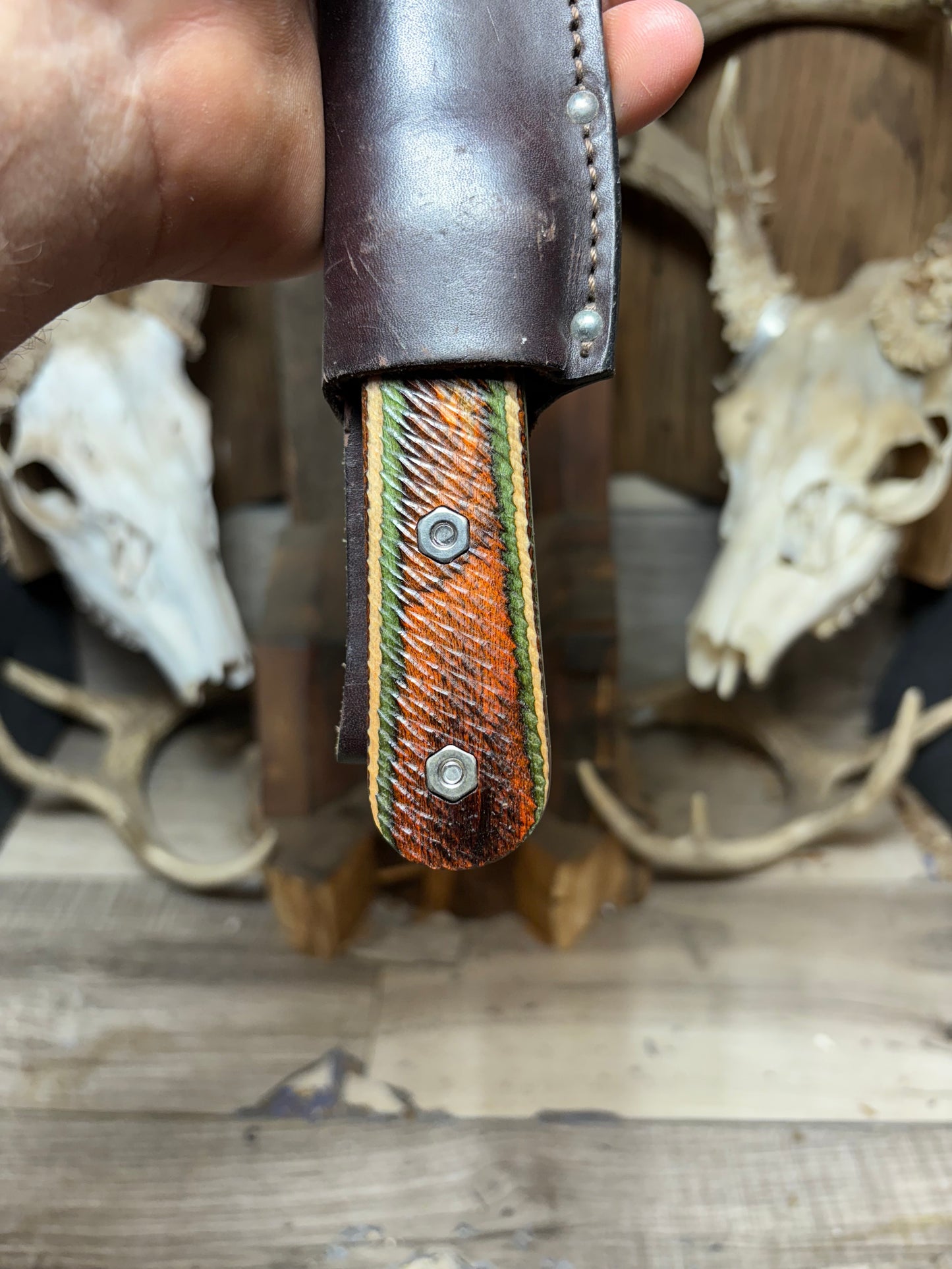 KA-BAR Becker Kephart BK62 Dymalux Handles