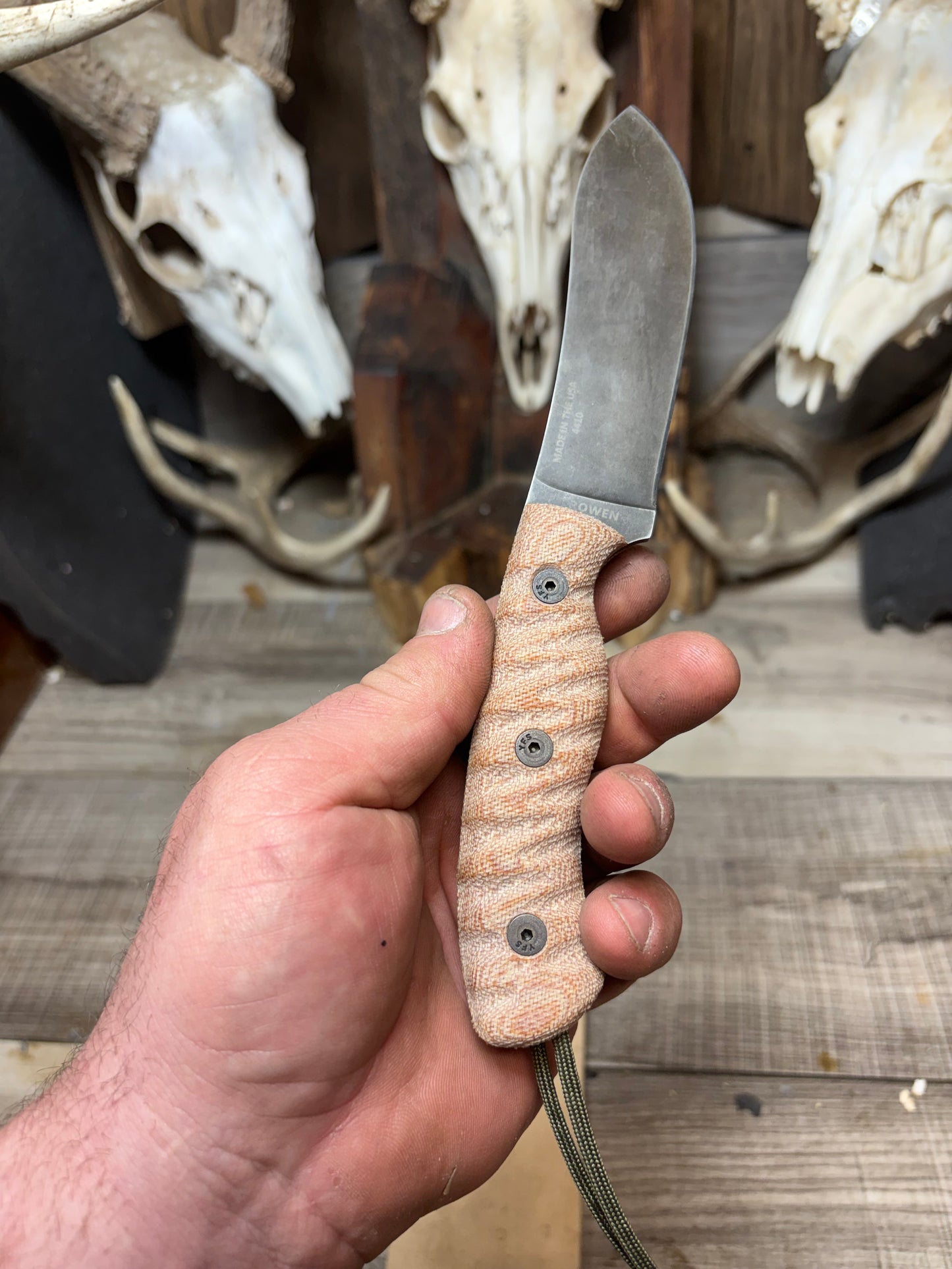Esee JG5 V2 Canvas Micarta Handles
