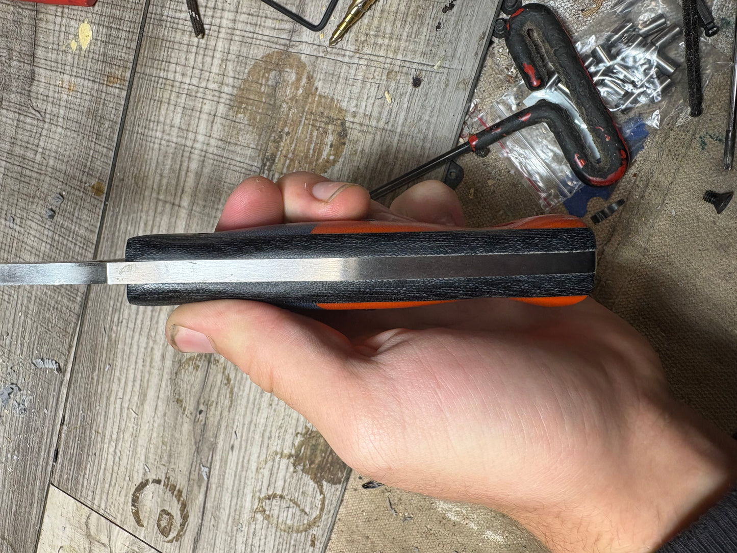 WTG Wolverine / Mountain Lion  Micarta Handles