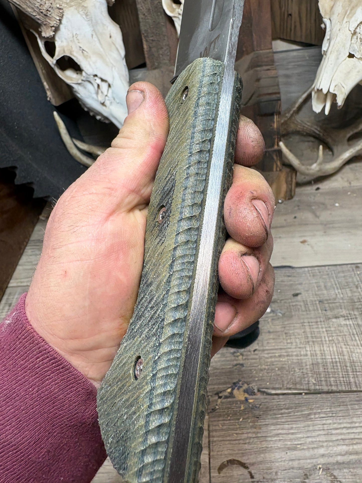 Work Tuff Gear Gen 2 or 3 V44X Canvas Micarta Handles