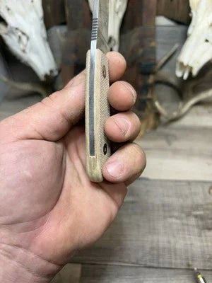 Esee Izula Extended Canvas Micarta Handles