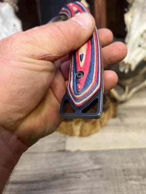 WTG C.U.M.A. King Destructo Dymalux Handles - Carroll’s Custom Knife Scales