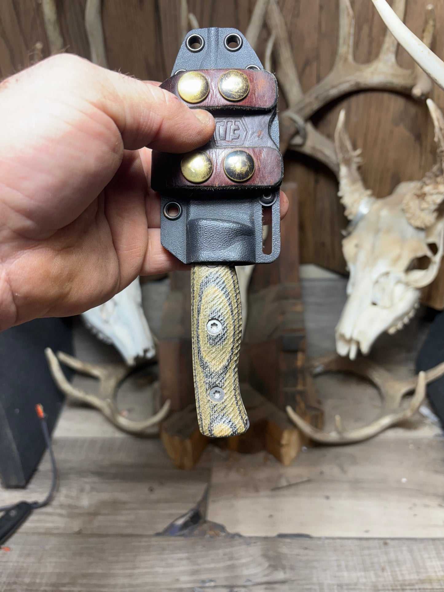 White River Ursus Cub Handles Hidden Lanyard