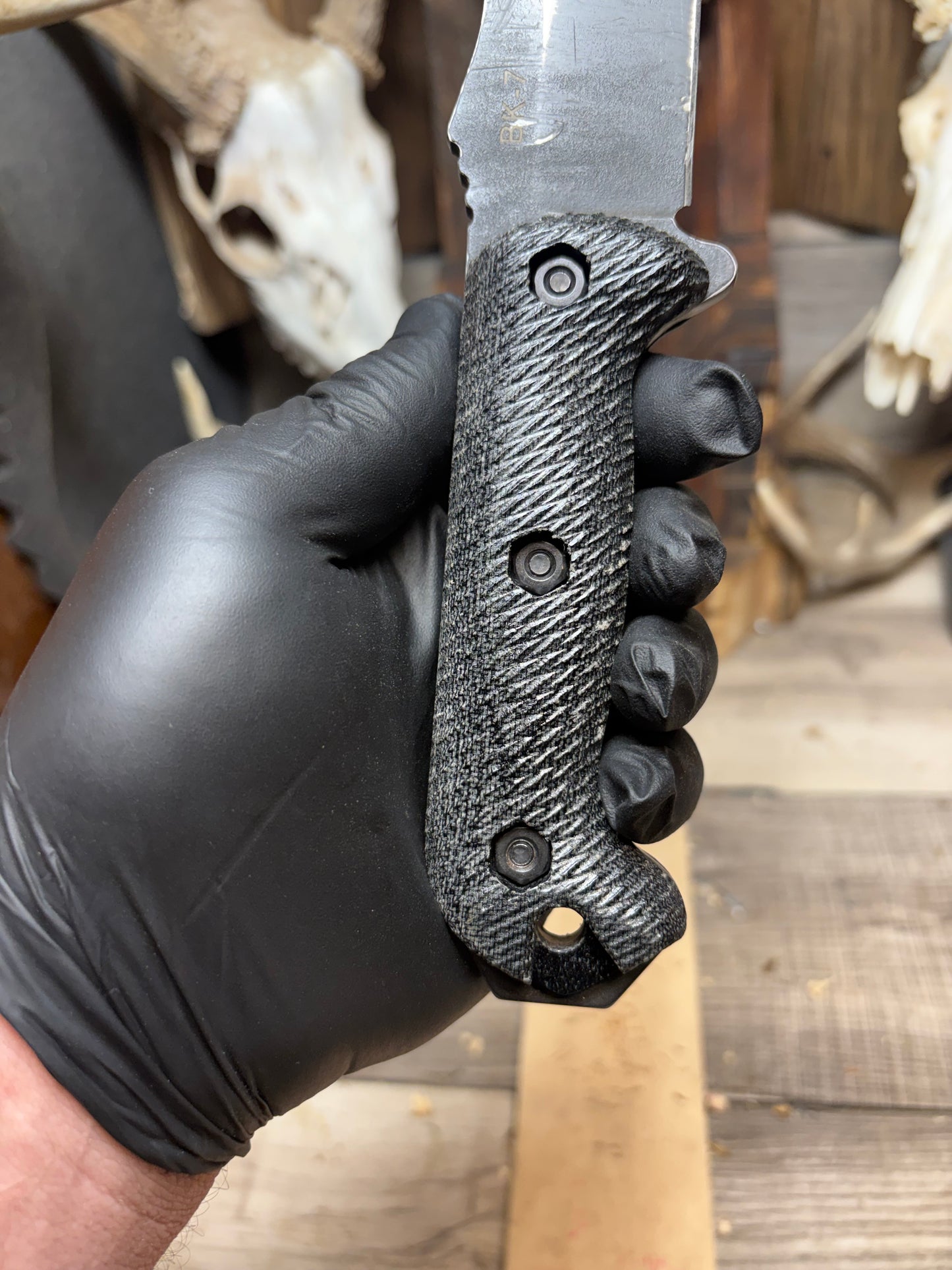 KA-BAR Becker BK2, BK9, Etc. Micarta Handles