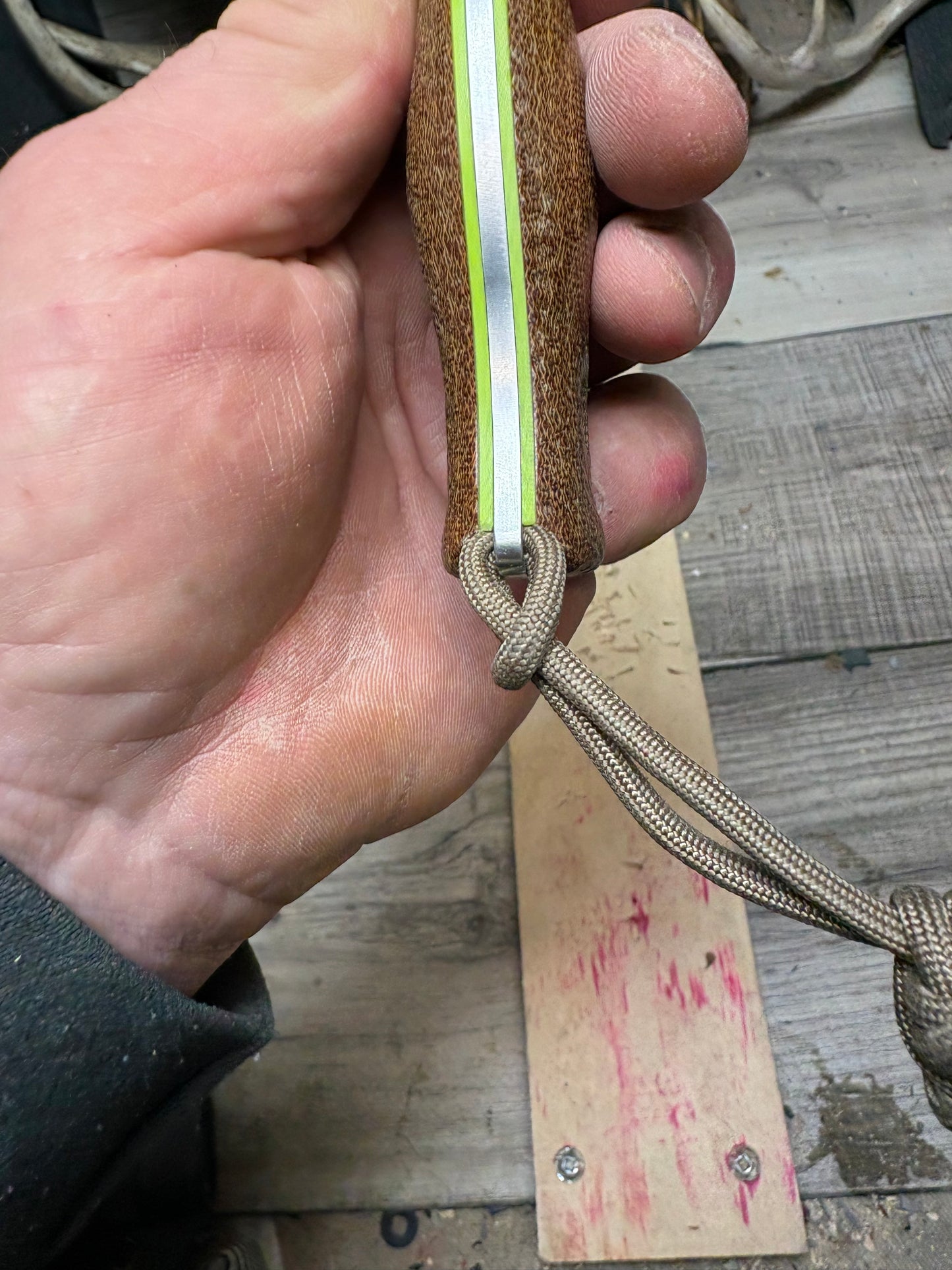 White River Ursus Cub Handles Hidden Lanyard