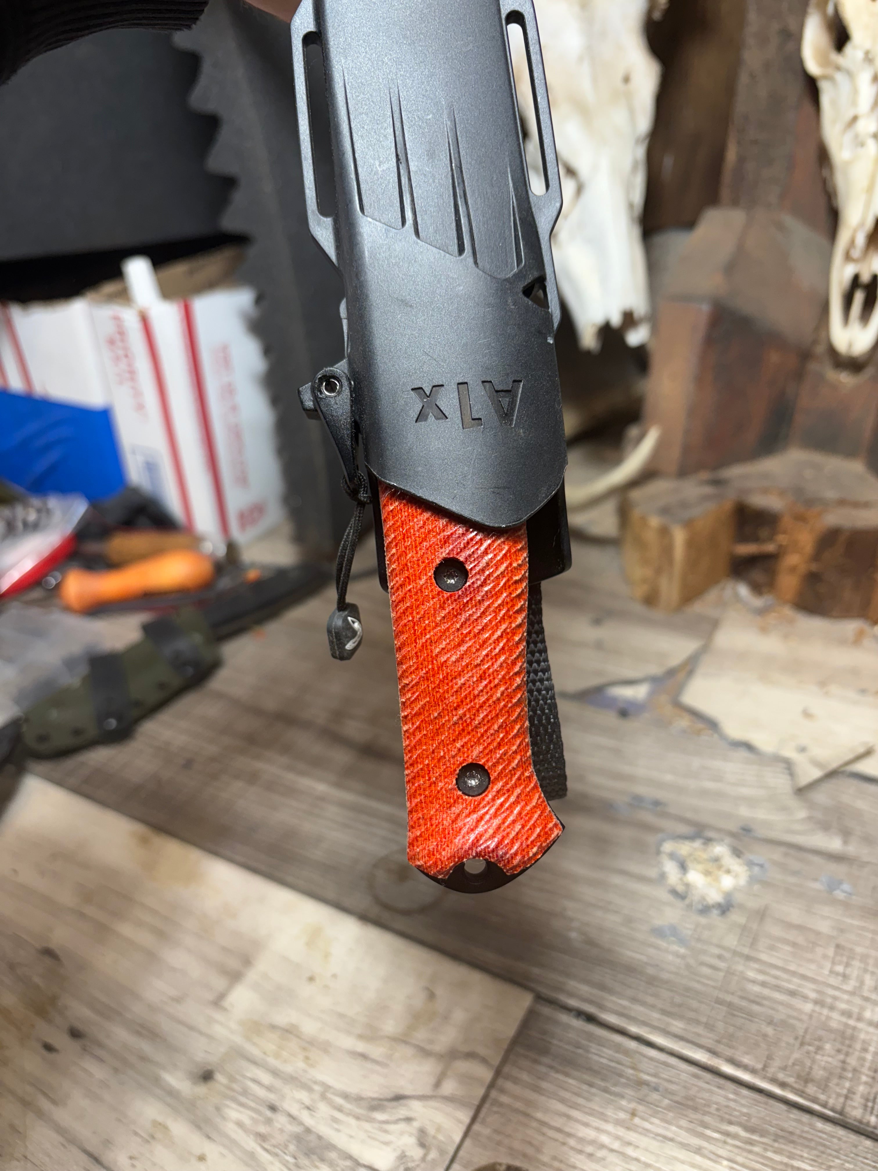Fallkniven A1X Handles – Carroll's Custom Knife Scales