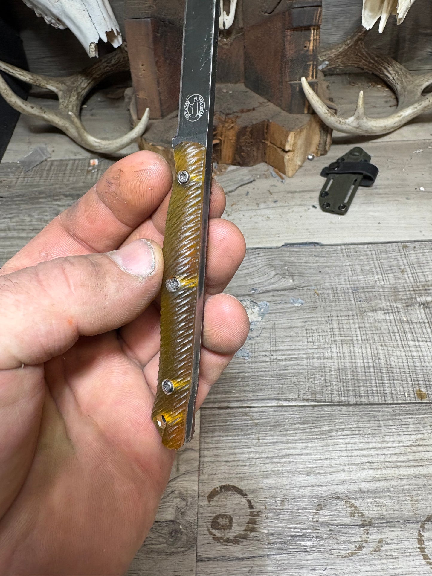 Exodus Knife & Tool Adventure Craft / Exodus 3 Ultem Micarta Handles