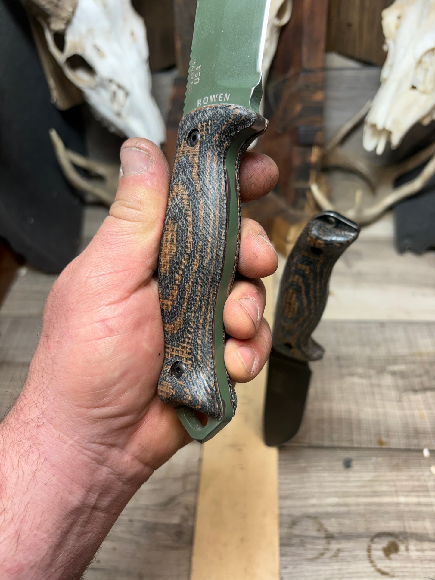 Esee 5 & 6, RAT5-7 & AK5,6,8 Micarta handles
