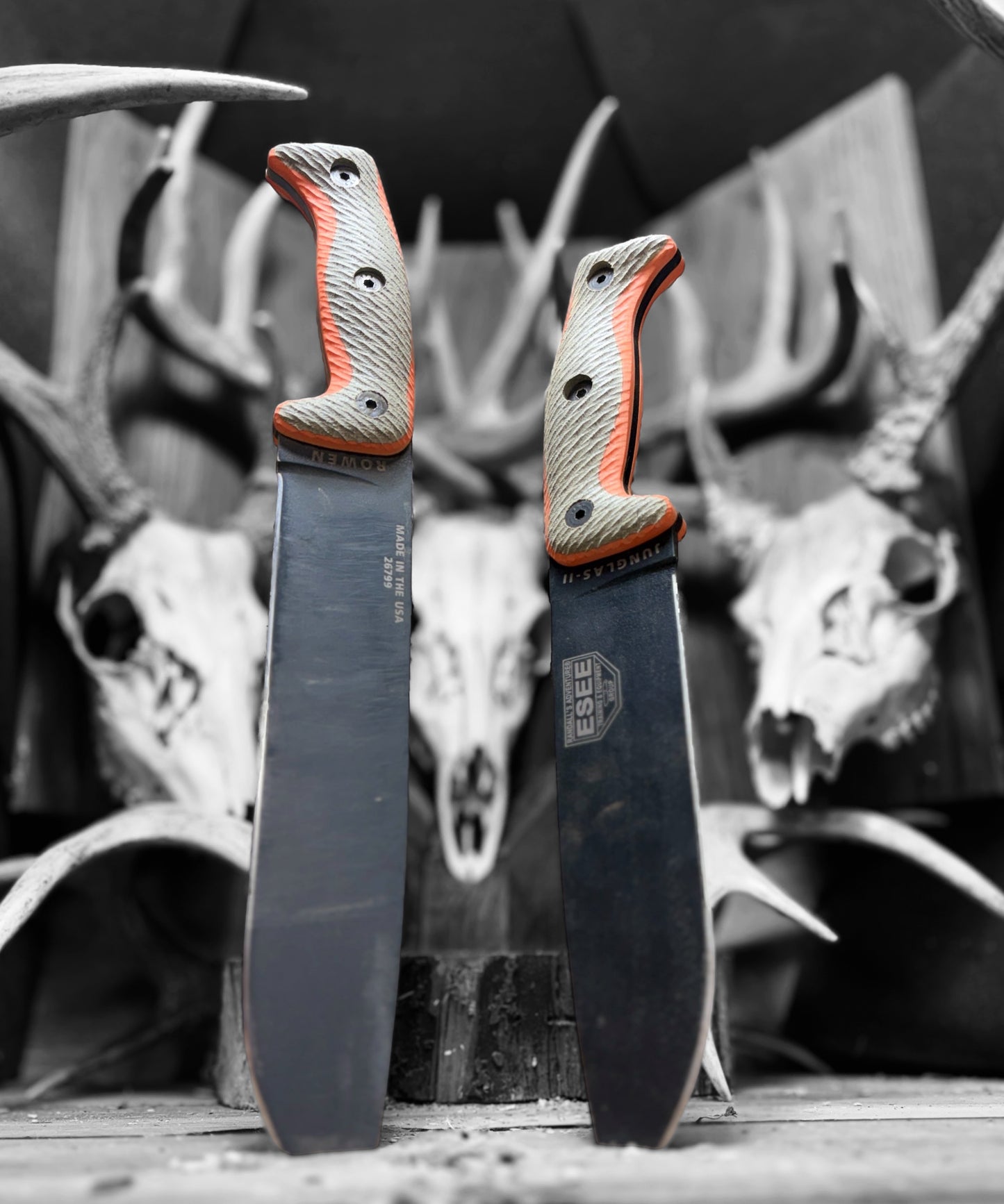 Esee Junglas I/II & Cleaver CL1 Canvas Micarta Handles